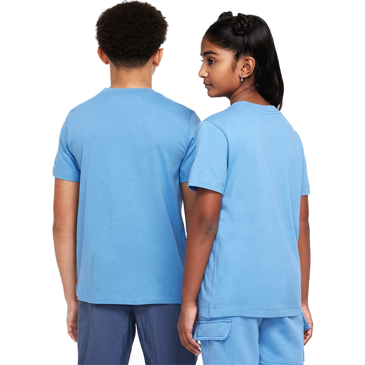 Tricou Nike K NSW TEE FUTURA HBR / Barbati / XS / Albastru deschis photo 5